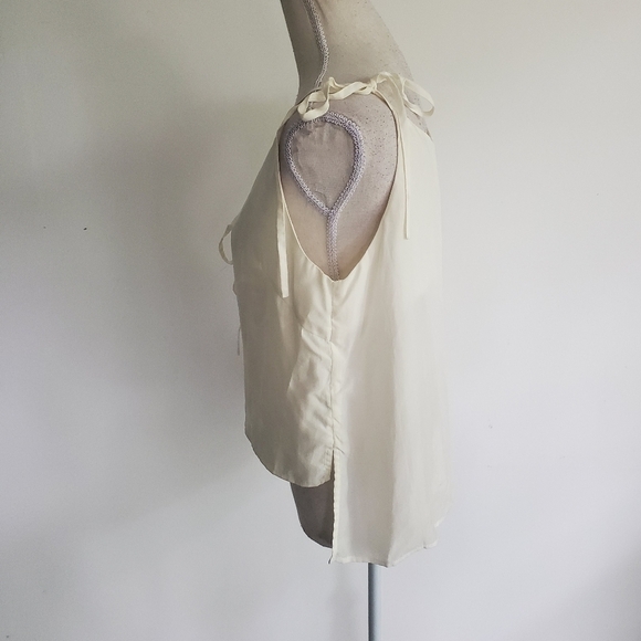 Sancia Cupro Tie High Low Cami - Picture 5 of 11